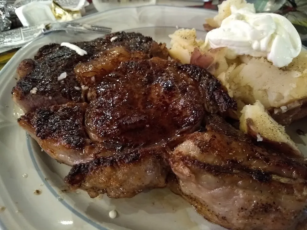 12 Oz Ribeye with Red Skin Potato