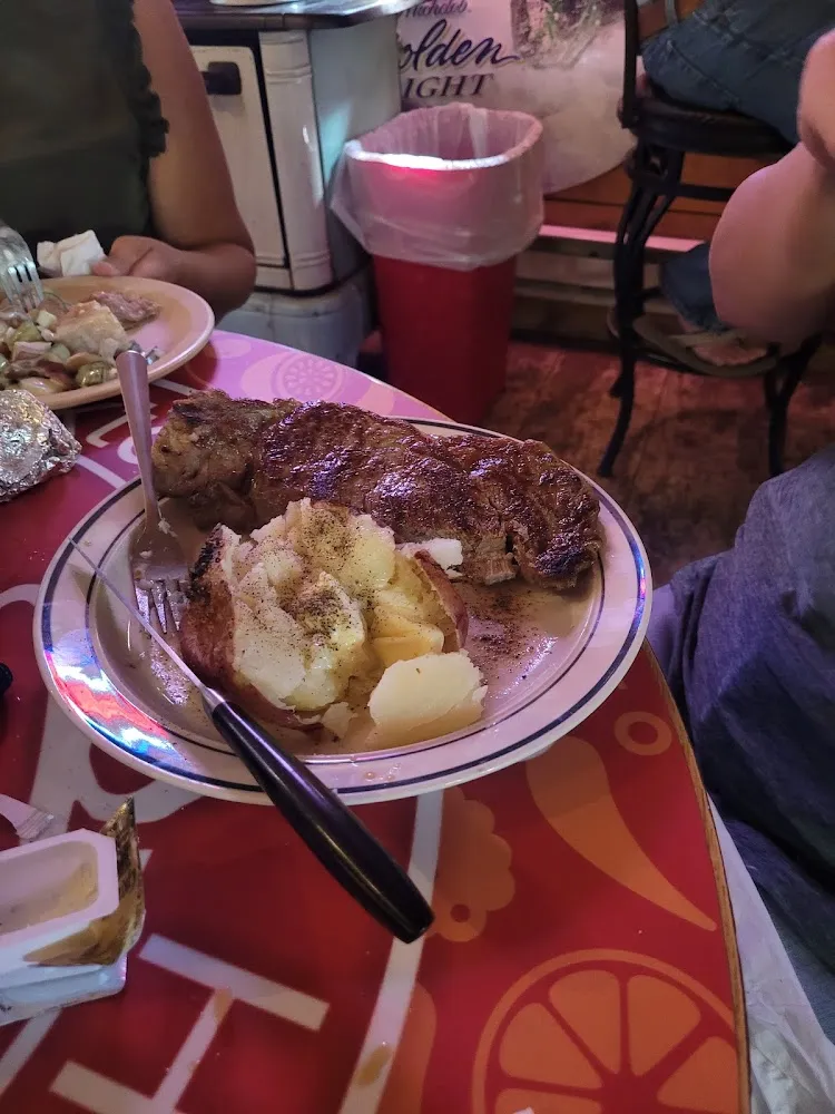 Rib Eye and Baked Potato
