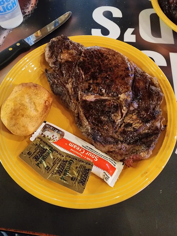 Ribeye Steak and French Potato